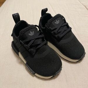 Kids Adidas NMD Sneakers, Black, Used